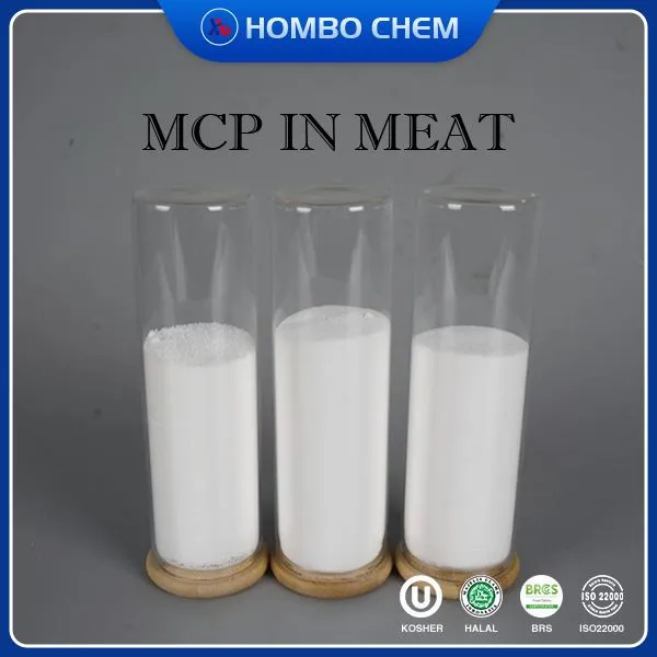 MCP monokalcium fosforečnany č. 7758-23-8 v mäse